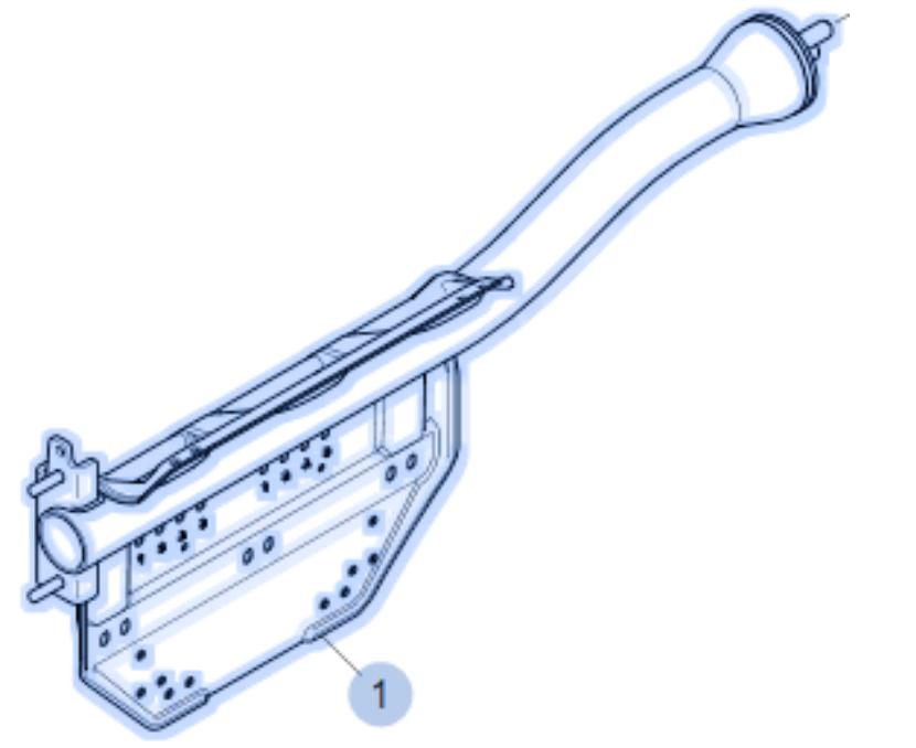 2323453 FENDER BRACKET LH for SCANIA 