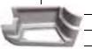 1707004 STEP GARNISH LH for  DAF 