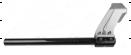 1371224 BRACKET OF MUDGUARD FLAP 61.5cm for  DAF 