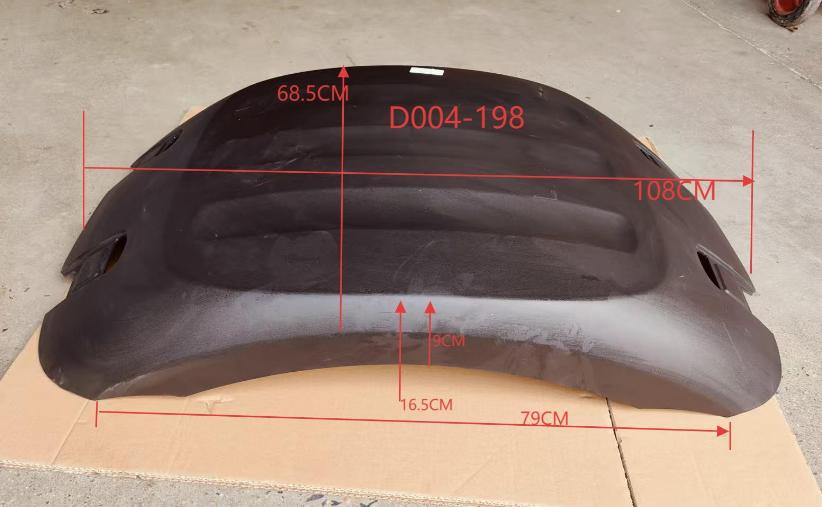 1875552 REAR MUDGUARD MIDDLE for  DAF 