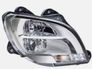1857530 HEAD LAMP MANUAL RHD RH for  DAF 