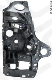 9608802503 HEAD LAMP HOUSING RH for BENZ 