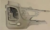 9438806873 BUMPER CORNER RH for BENZ 