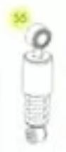 9613107255 SHOCK ABSORBER for BENZ 