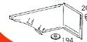 3818801519 FENDER TRIM RH for BENZ 