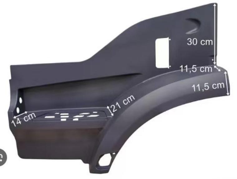 9616661902/9626660401 FENDER LH for BENZ 