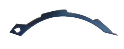 81612100907 FRONT FENDER TRIM  LH for MAN  