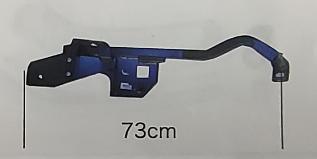 81416105528 BUMPER BRACKET(730MM) RH for MAN  