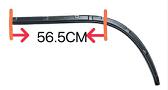 81612100405/81612101083 WHEEL BROW TRIM LH for MAN  