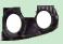 5801584082/5801584083 FOG LAMP CASE （CHROME）  LH for  IVECO 